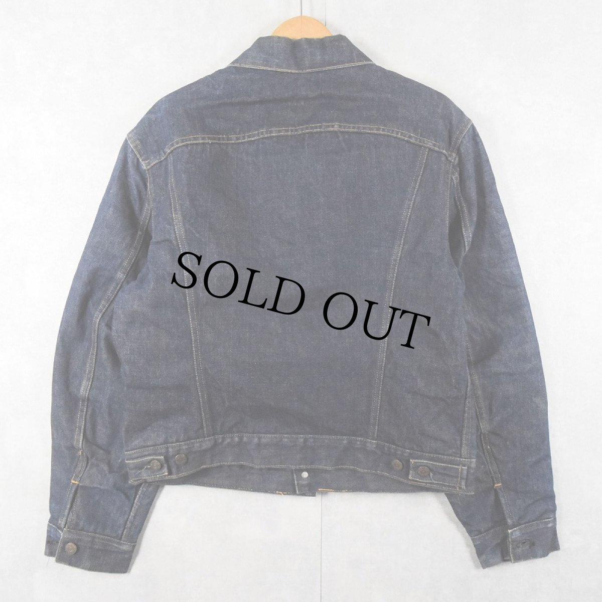 画像2: 60's LEVI'S 559 3rd ブランケットライナー デニムジャケット (2)