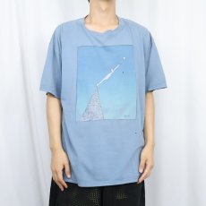 画像2: 90's〜 Richard Stine "Man Reaching For A Star" アートプリントTシャツ XL (2)