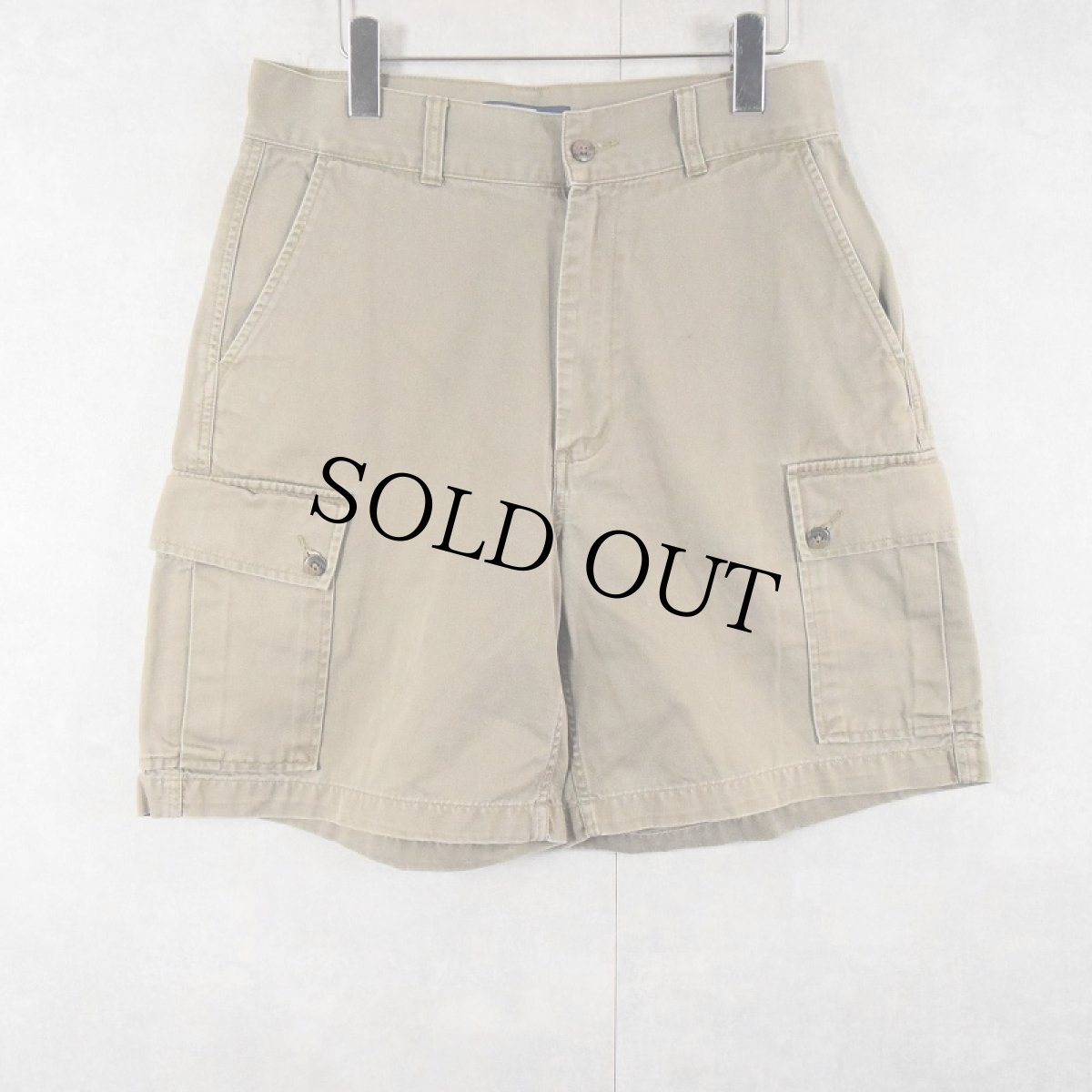 画像1: POLO Ralph Lauren コットンカーゴショーツ W31 (1)