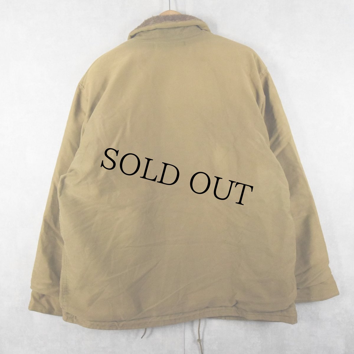 画像2: 40's U.S.NAVY N-1 デッキジャケット SIZE 48 (2)