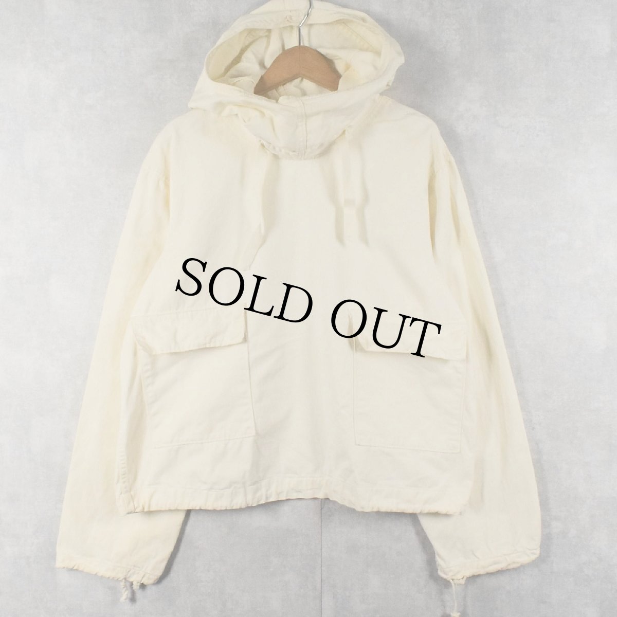 画像1: 40's U.S.NAVY サルベージパーカー S (1)