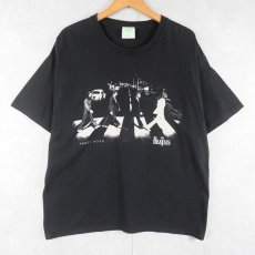 画像1: 2005 THE BEATLES "LET IT BE" ロックバンドTシャツ BLACK L (1)