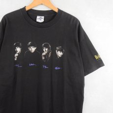 画像1: 90's THE BEATLES ロックバンドTシャツ BLACK XL (1)