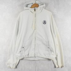 画像2: 90's POLO Ralph Lauren USA製 クッキー刺繍 ストライプ柄 コットンスイングトップ L (2)