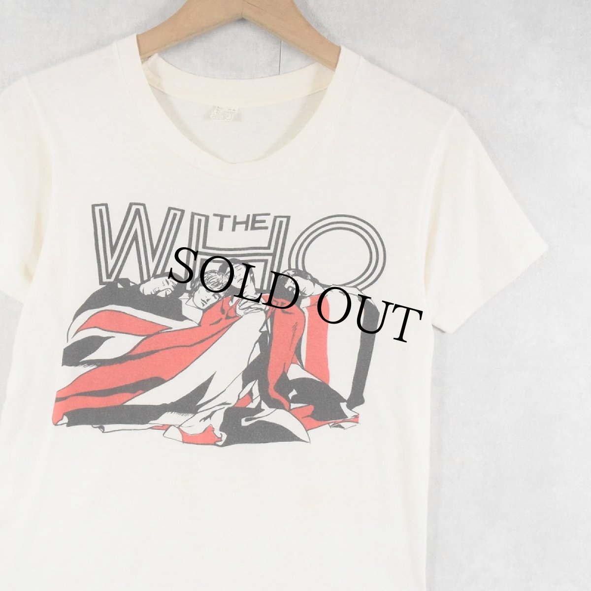 画像1: 80's The Who "LONG LIVE ROCK!" ロックバンドTシャツ S (1)