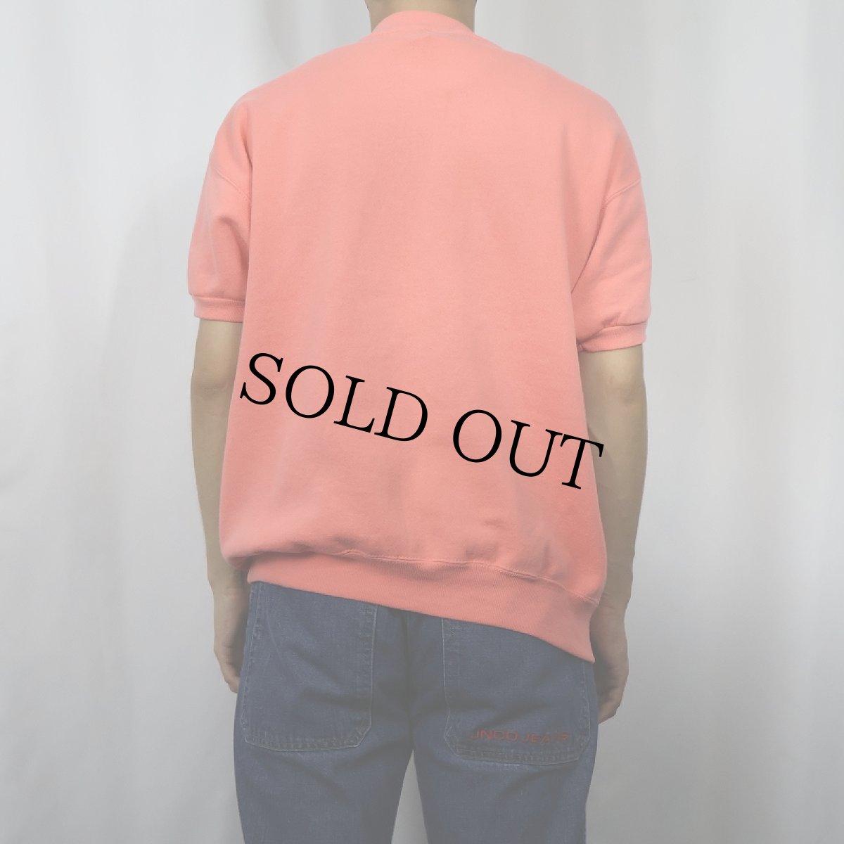 画像3: 90's Tultex USA製 無地 半袖スウェット L (3)