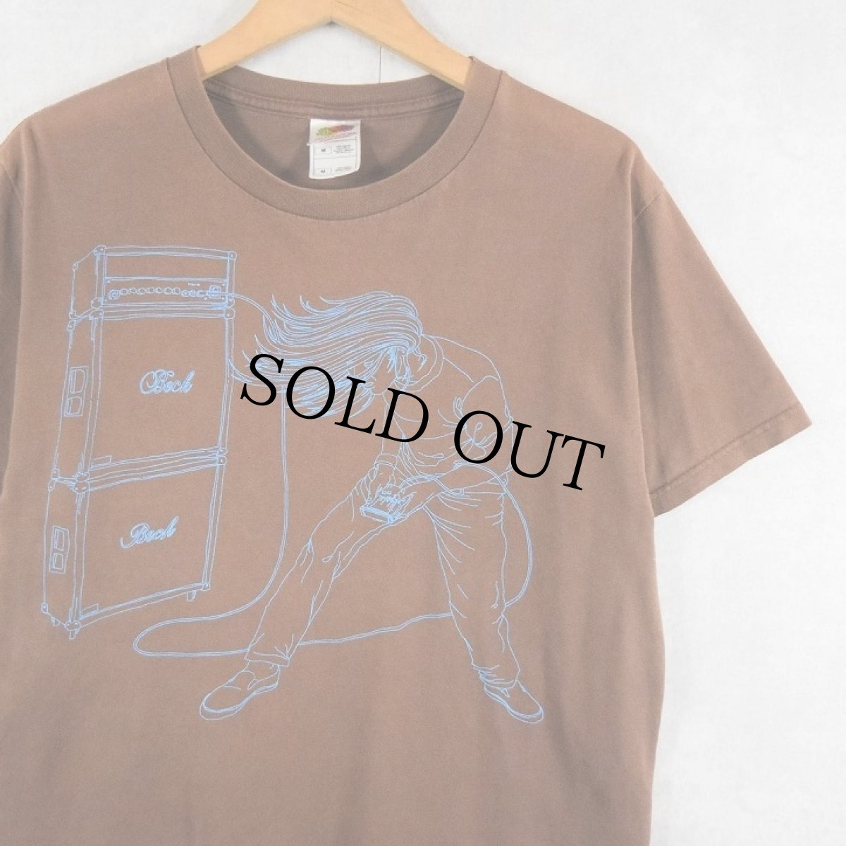 画像1: BECK "Hell Yes" ミュージシャン プリントTシャツ M (1)
