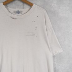 画像2: 2000's Apple "Austin on the move February 10,2000 AppleCare Grand Opening" ロゴプリントTシャツ XXL (2)