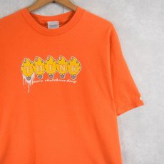 画像1: THINK SKATEBOARDS ロゴプリントTシャツ XL (1)