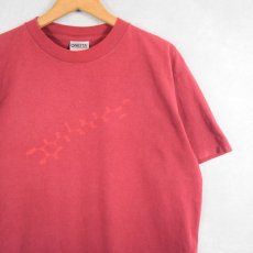 画像1: 90's USA製 化学式 プリントTシャツ L (1)
