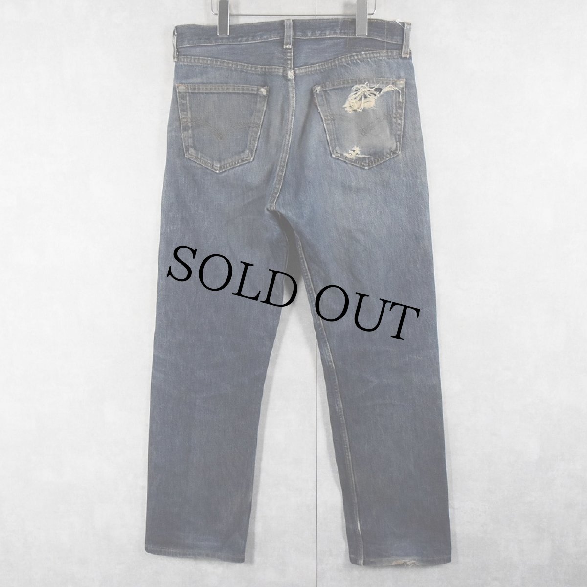 画像2: 90's Levi's 501 USA製 デニムパンツ W35 (2)
