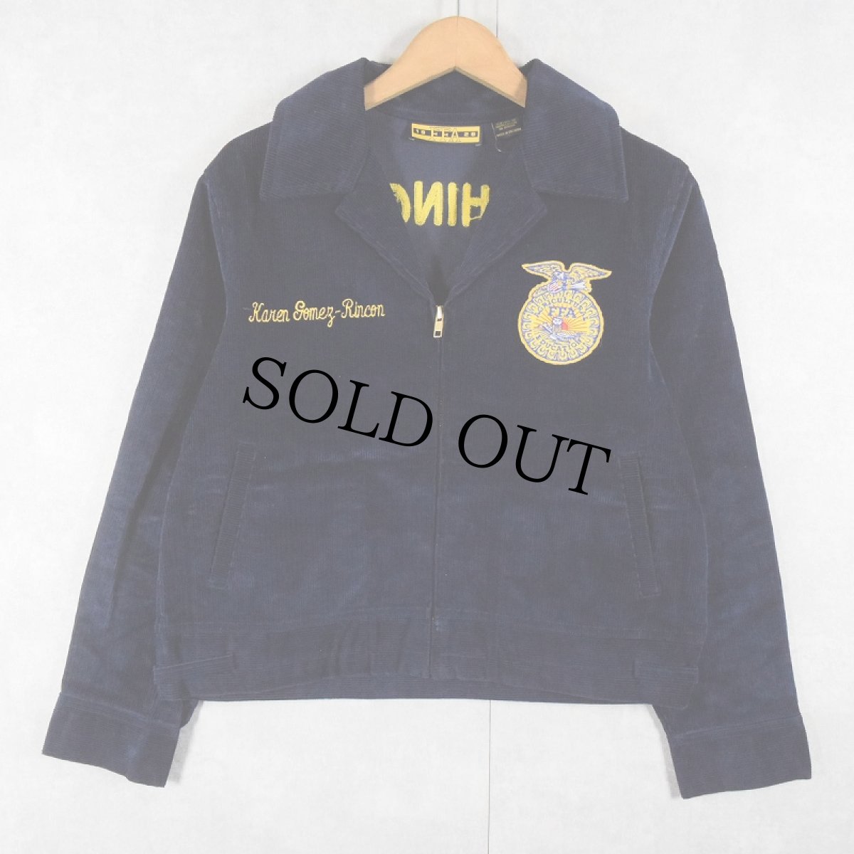 画像2: FFA "WASHINGTON SUMNER" ファーマーズコーデュロイジャケット SIZE38 (2)