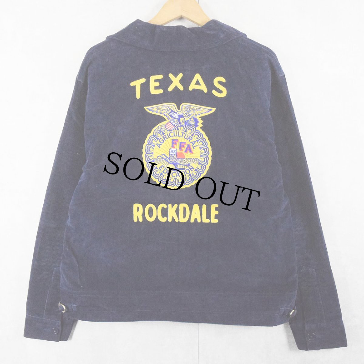 画像1: FFA "TEXAS ROCKDALE" ファーマーズコーデュロイジャケット SIZE46 (1)