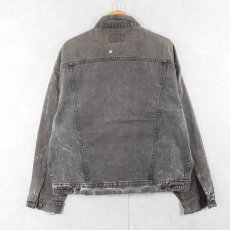 画像2: 80's Levi's 70507-0253 USA製 ブラックデニムジャケット XL (2)