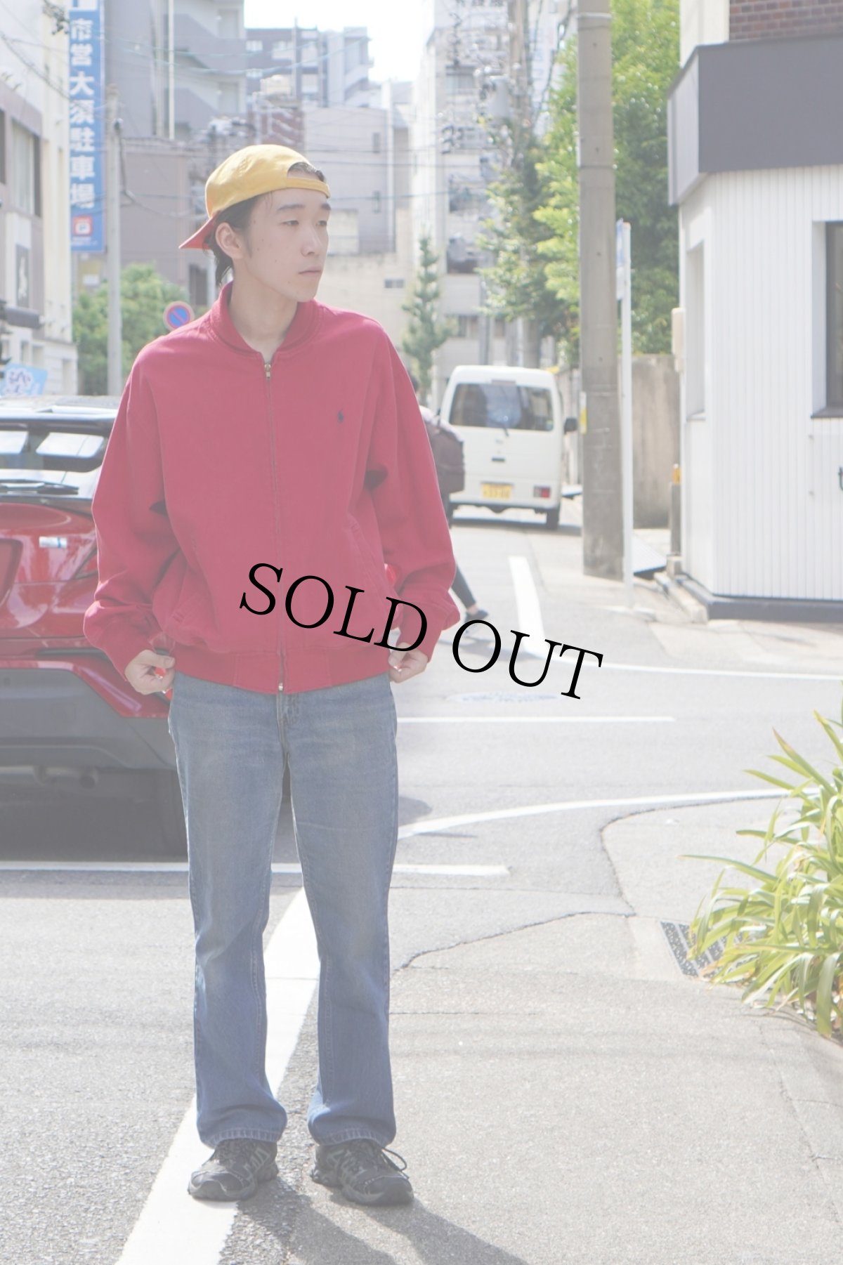 画像1: POLO Ralph Lauren "タンカースTYPE" コットンスイングトップ M (1)
