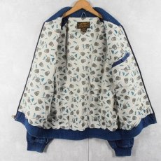 画像2: 80's Eddie Bauer "MA-1 TYPE" デニムジャケット XL (2)