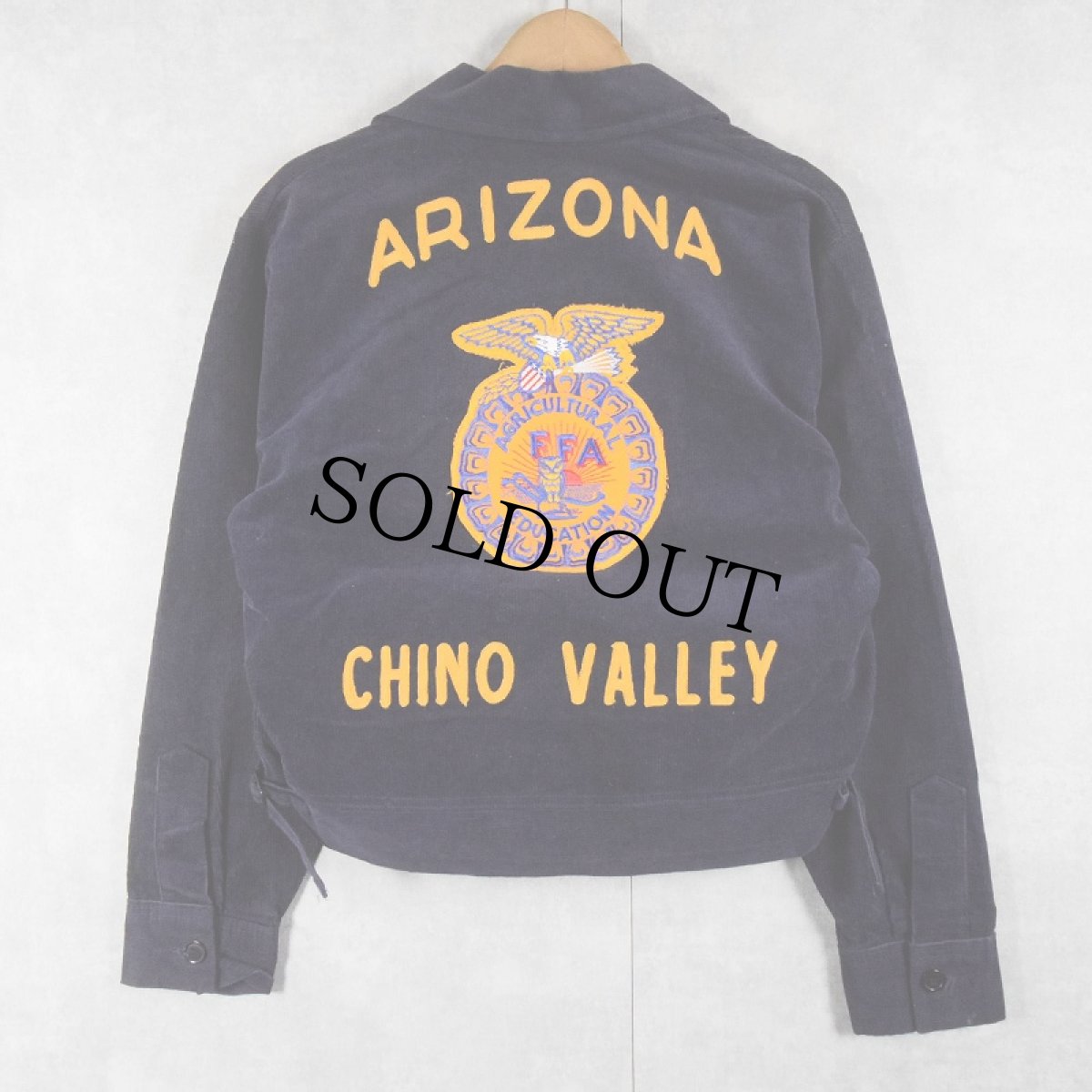 画像1: 〜80's FFA "ARIZONA CHINO VALLEY" ファーマーズコーデュロイジャケット SIZE40 (1)