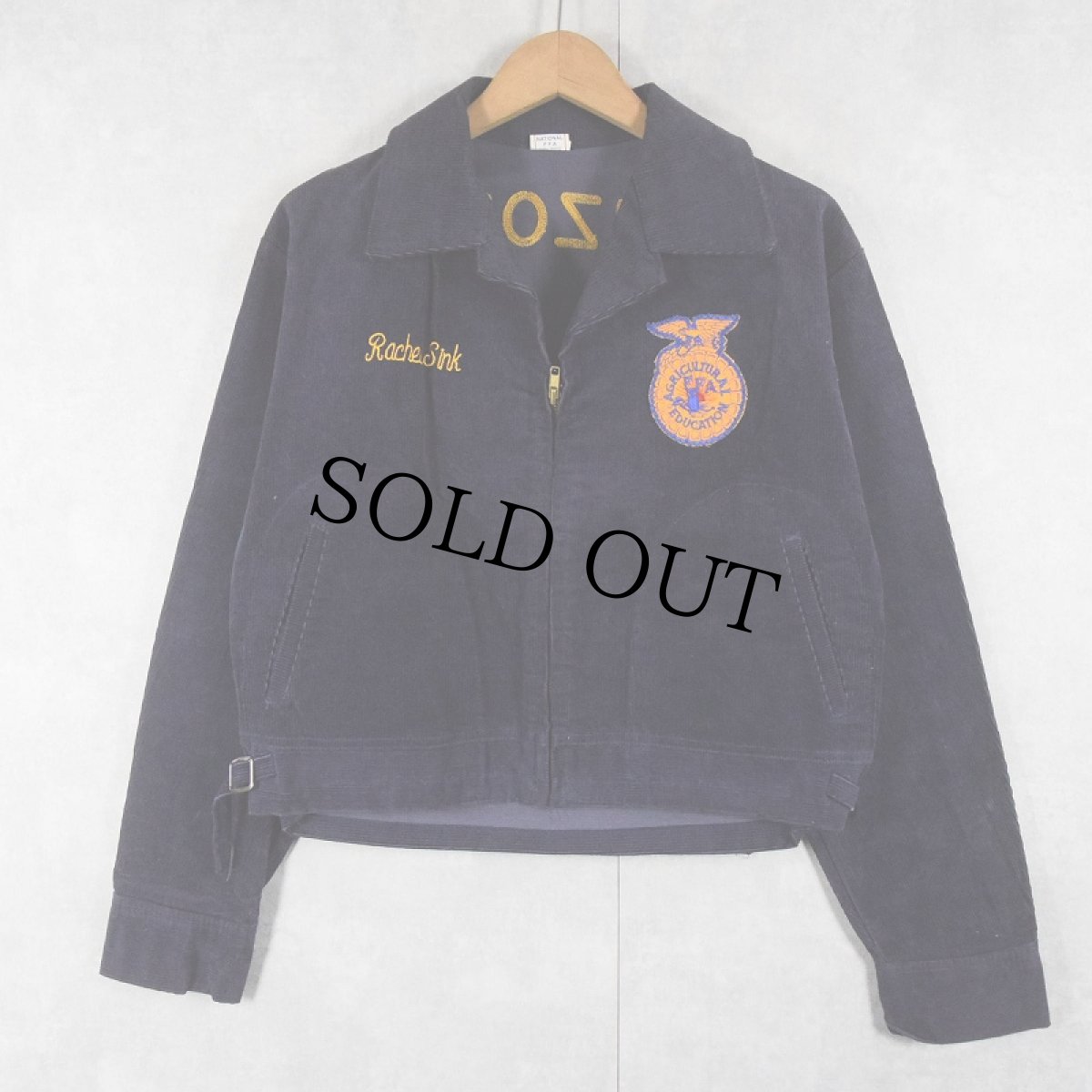 画像2: 〜80's FFA "ARIZONA CHINO VALLEY" ファーマーズコーデュロイジャケット SIZE40 (2)