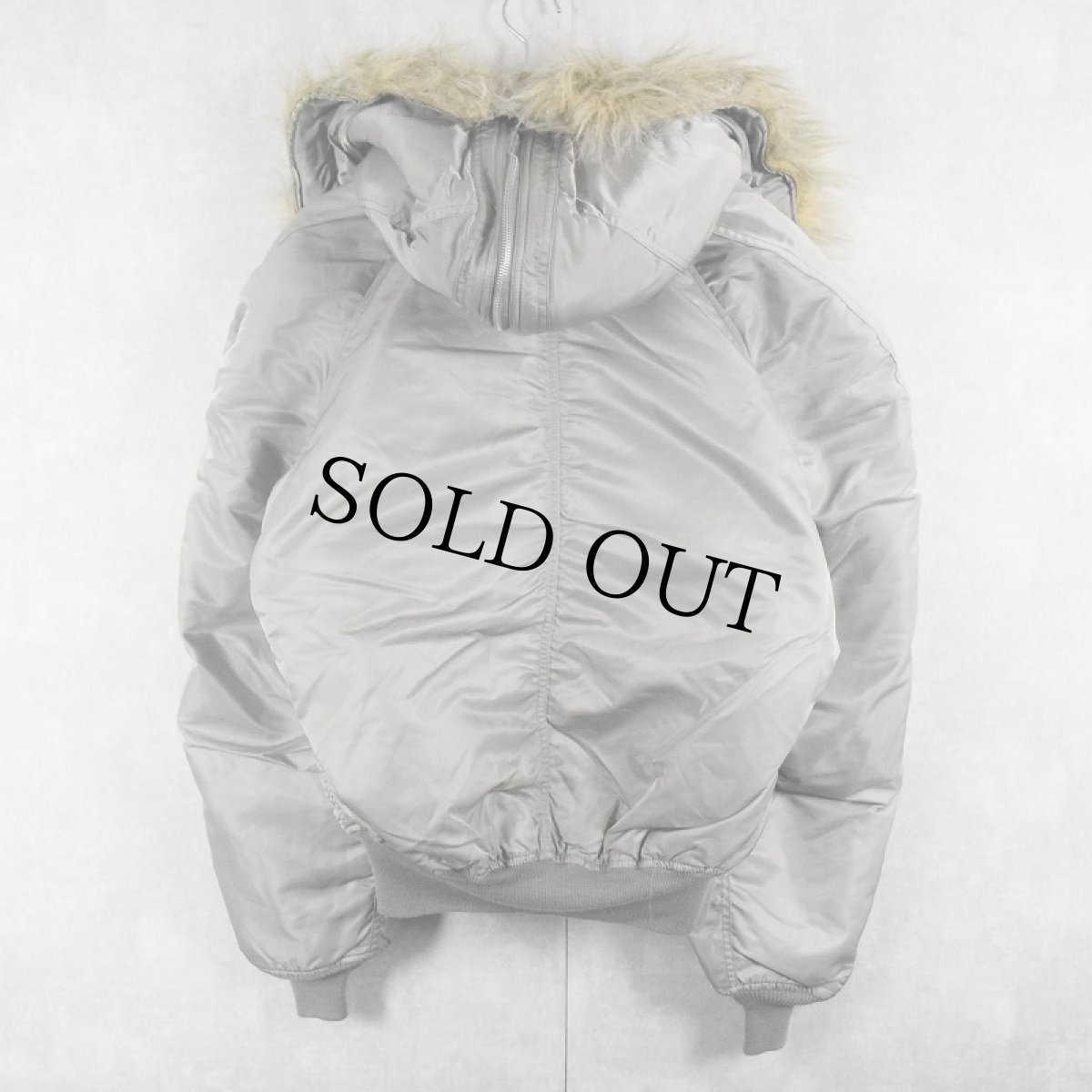 画像2: 90's 民間品 ALPHA INDUSTRIES,INC. N-2B フライトジャケット XX-LARGE (2)