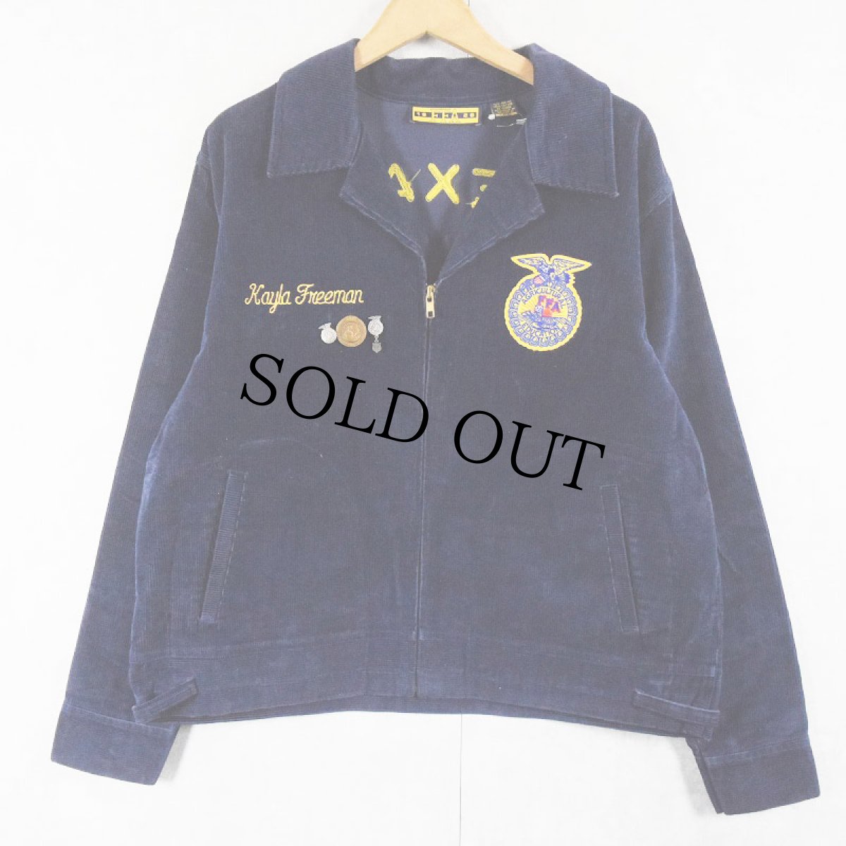 画像2: FFA "TEXAS ROCKDALE" ファーマーズコーデュロイジャケット SIZE46 (2)