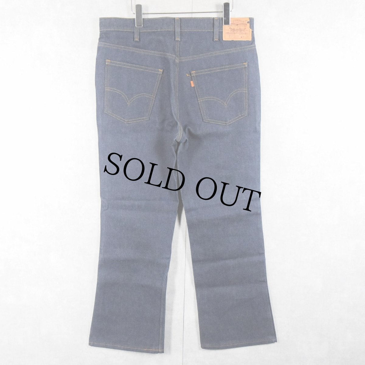画像2: 80's Levi's 517 USA製 オレンジタブ ブーツカットデニムパンツ DEADSTOCK W36 (2)