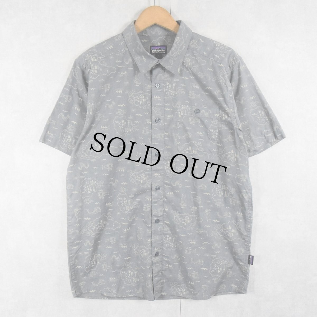 画像1: 2022SS Patagonia "ORGANIC COTTON" ゴートゥーシャツ M (1)