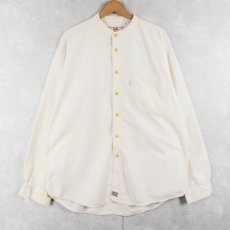 画像1: 90's〜 Levi's バンドカラー コットンシャツ XL (1)