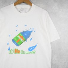 画像1: 2000's JESUS "is He in you?" ジーザスプリントTシャツ M (1)