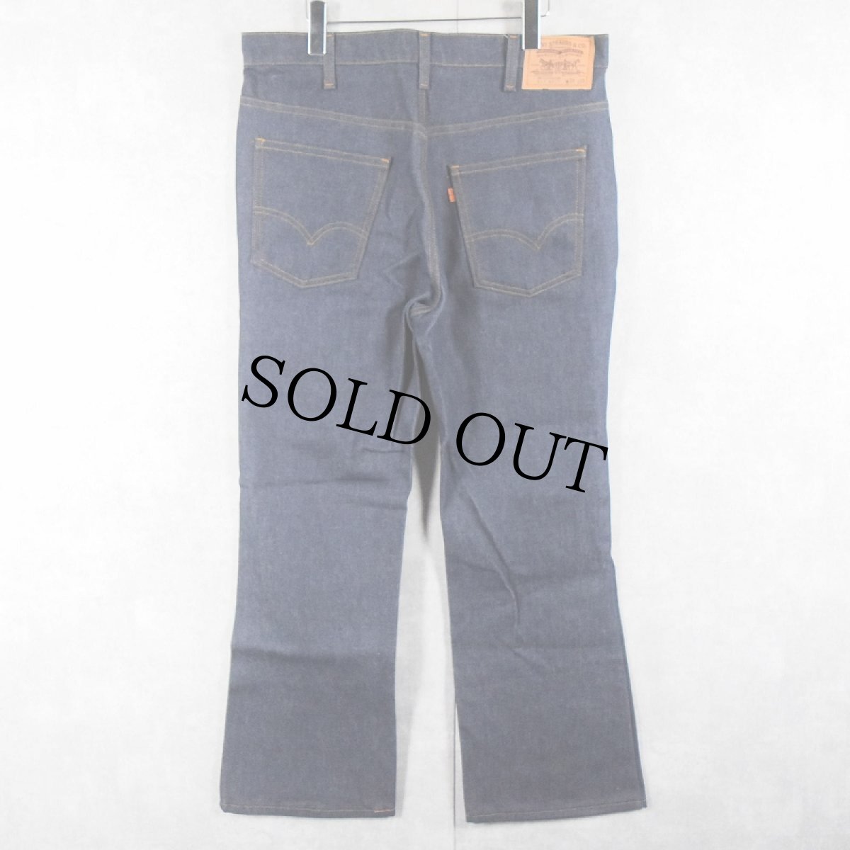 画像2: 80's Levi's 517 USA製 オレンジタブ ブーツカットデニムパンツ DEADSTOCK W36 (2)