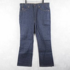 画像1: 80's Levi's 517 USA製 オレンジタブ ブーツカットデニムパンツ DEADSTOCK W36 (1)
