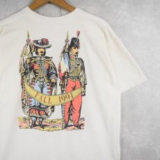 画像2: 90's BANANA REPUBLIC USA製 イラストプリントTシャツ M (2)