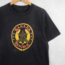 画像1: 90's BANANA REPUBLIC USA製 ロゴプリントTシャツ (1)