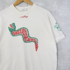 画像1: 90's COATL The Sorcerer USA製 蛇イラストプリントTシャツ L (1)