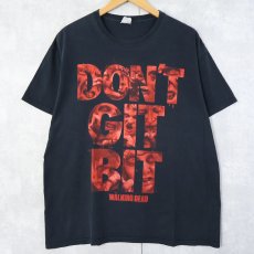 画像1: THE WALKING DEAD "DON'T GIT BIT" テレビドラマプリントTシャツ (1)