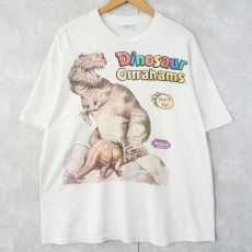 画像1: 90's Mother's COOKIES USA製 "Dinosaur Grrrahams" 食品メーカープリントTシャツ XL (1)