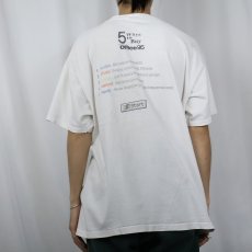 画像4: 90's Microsoft office コンピューター企業 プリントTシャツ XL (4)
