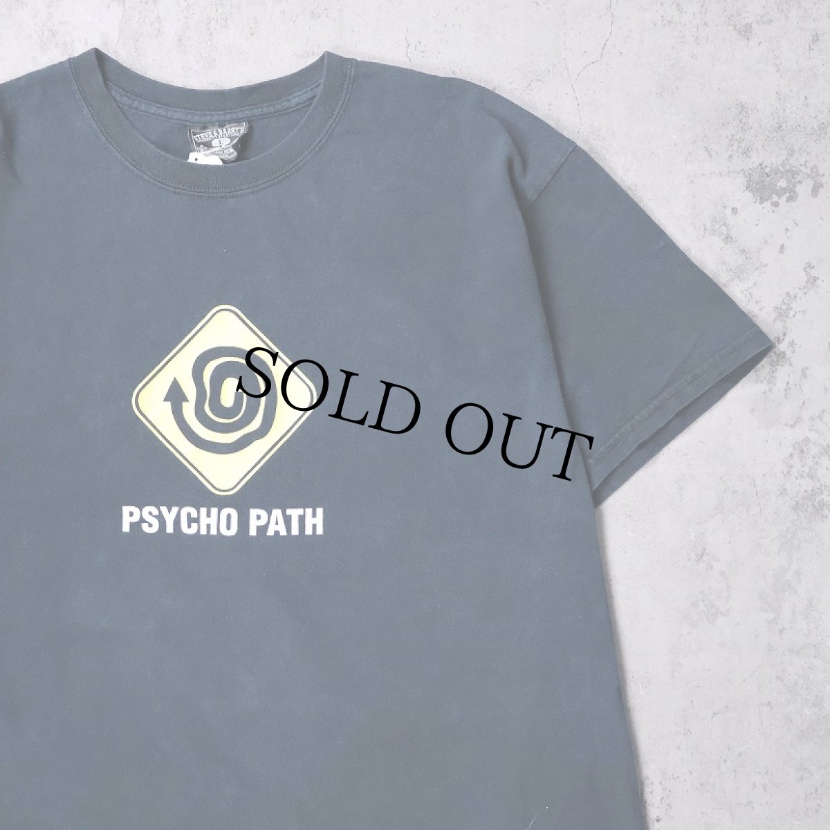 画像1: STEVE AND BARRY'S "PSYCHO PATH" イラストプリントTシャツ BLACK L (1)