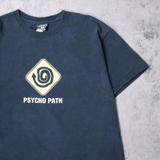 画像1: STEVE AND BARRY'S "PSYCHO PATH" イラストプリントTシャツ BLACK L (1)