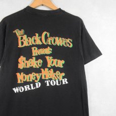 画像2: 90's The Black Crowes USA製 ロックバンド ツアープリントTシャツ BLACK XL (2)