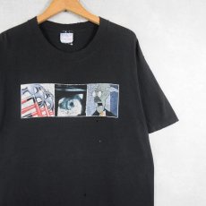 画像1: 90's ROGER WATERS "IN THE FLESH" ミュージシャンツアープリントTシャツ BLACK L (1)