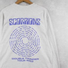 画像2: 90's SCORPIONS USA製 ヘヴィメタルバンド プリントロンT L (2)