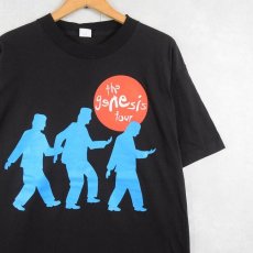 画像1: 90's GENESIS ロックバンドツアープリントTシャツ BLACK L (1)