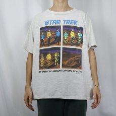 画像2: 90's STAR TREK USA製 "THREE TO BEAM UP MR. SCOTT!" SFテレビドラマプリントTシャツ XL (2)