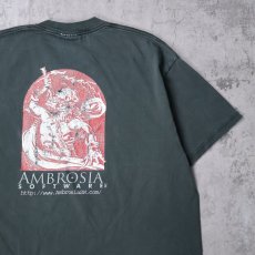 画像1: 〜2000's Ambrosia Software "Thaumaturgy" ソフトウェア企業プリントTシャツ BLACK XL (1)