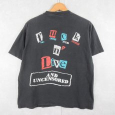 画像2: 90's VAN HALEN USA製 ハードロックバンド プリントTシャツ BLACK L (2)