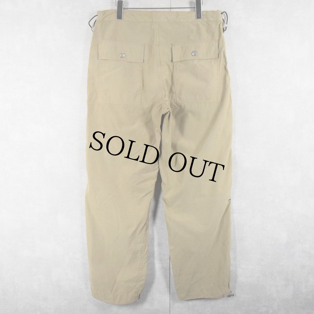 画像2: Levi's SILVER TAB デザイン ナイロンカーゴパンツ W35 (2)