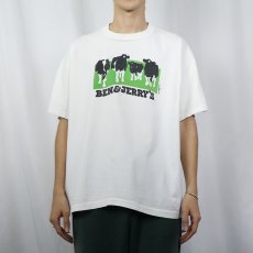画像3: 90's BEN&JERRY'S "euphoria" USA製 企業プリントTシャツ XL (3)