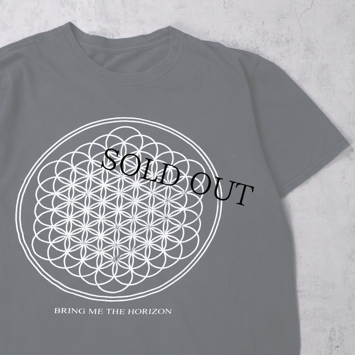 画像1: Bring Me the Horizon "Sempiternal" ロックバンドプリントTシャツ BLACK (1)