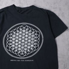 画像1: Bring Me the Horizon "Sempiternal" ロックバンドプリントTシャツ BLACK (1)