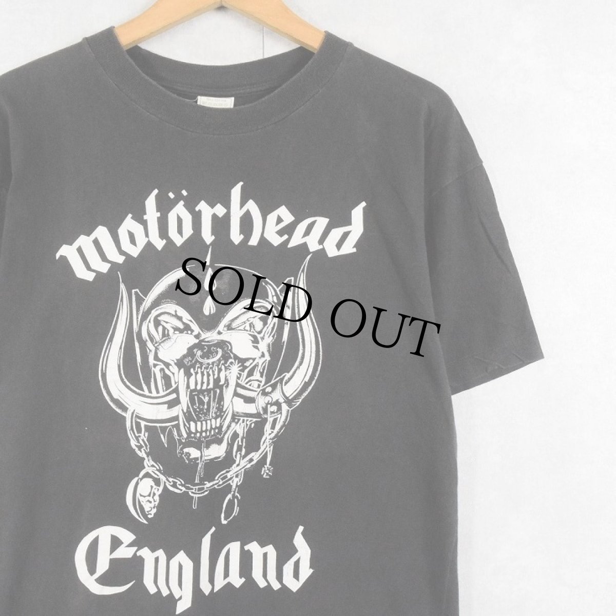 画像1: 90's Motorhead ロックバンド プリントTシャツ BLACK XL (1)